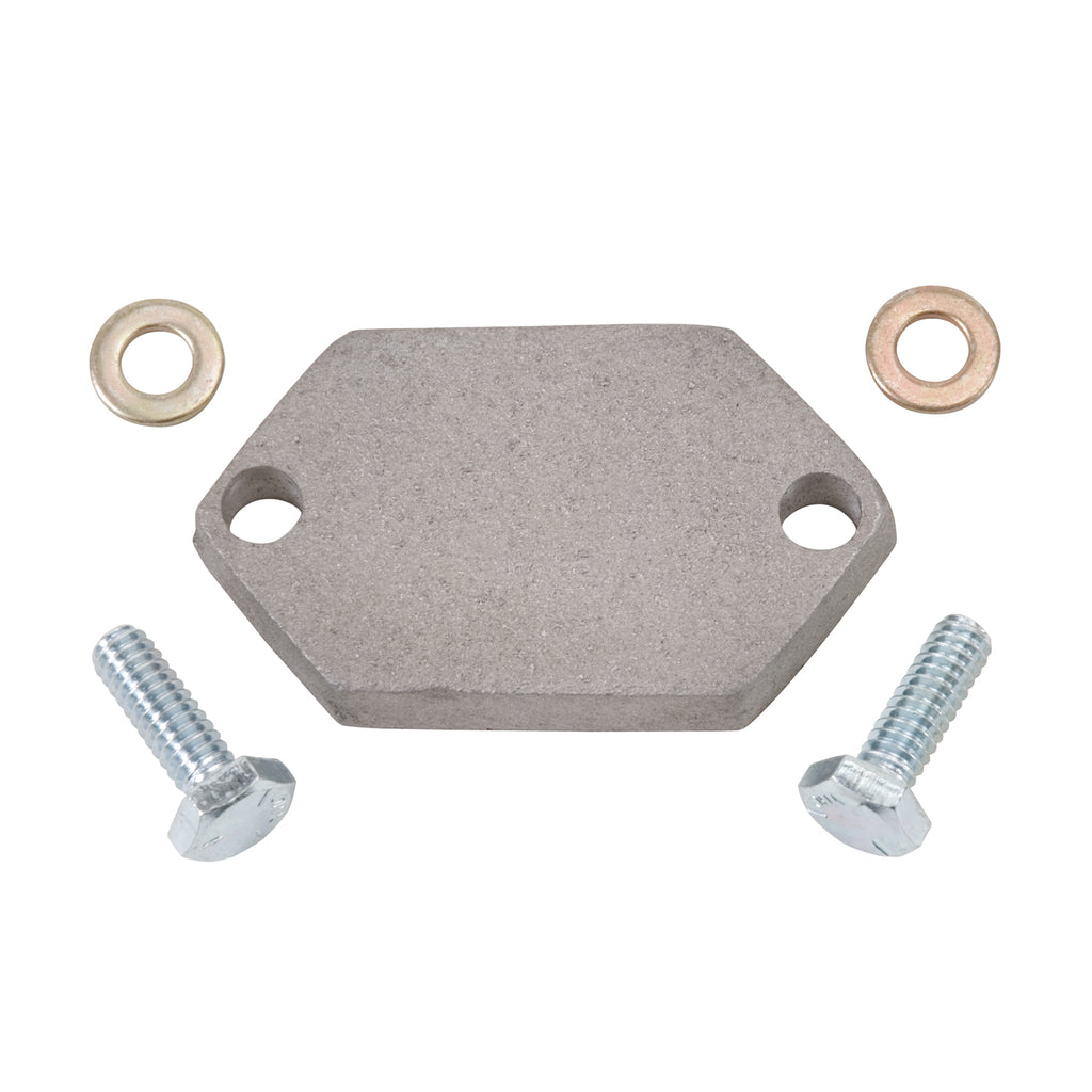Edelbrock 8971 Replacement Choke Block-Off Plate for #3771 Ford 351-M/400