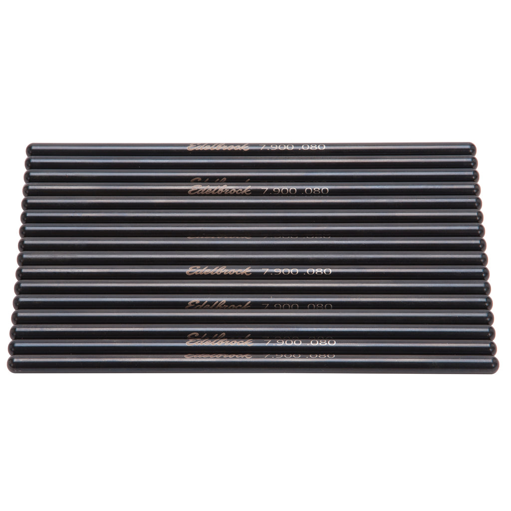 Edelbrock 9629 Pushrod Set for S/B Chevy for Select Buick Century, Buick LeSabre, Buick Regal, Buick Skylark, Chevrolet Bel Air, Chevrolet Biscayne, Chevrolet Blazer, Chevrolet Brookwood, Chevrolet C10, Chevrolet C10 Pickup, Chevrolet C10 Suburban,