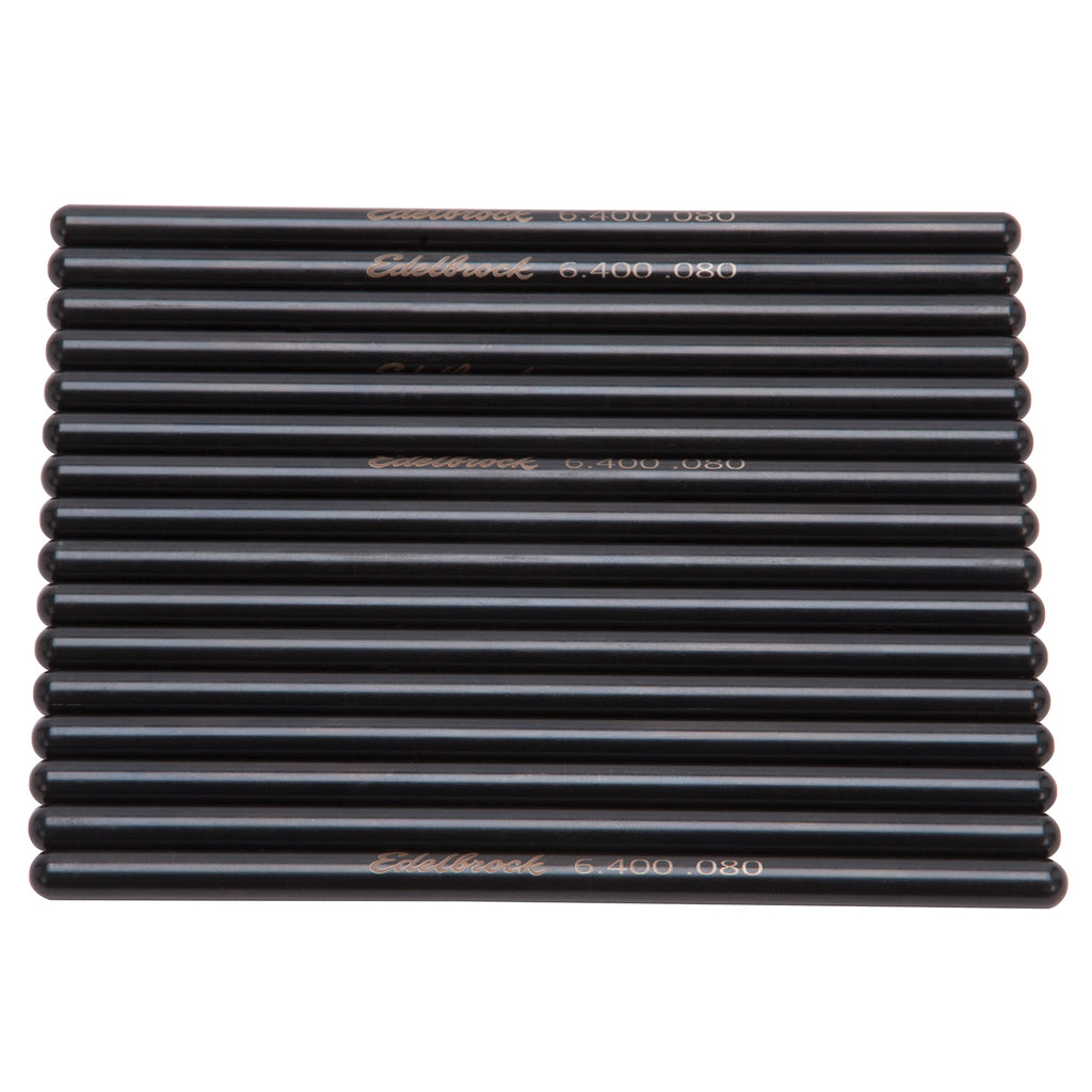 Edelbrock 9655 Pushrod Set for Ford 289-302 for Select Ford 300, Ford Bronco, Ford Country Sedan, Ford Country Squire, Ford Custom, Ford Custom 500, Ford E-150 Econoline, Ford E-150 Econoline Club Wagon, Ford Explorer, Ford F-150, Ford F-250, Ford