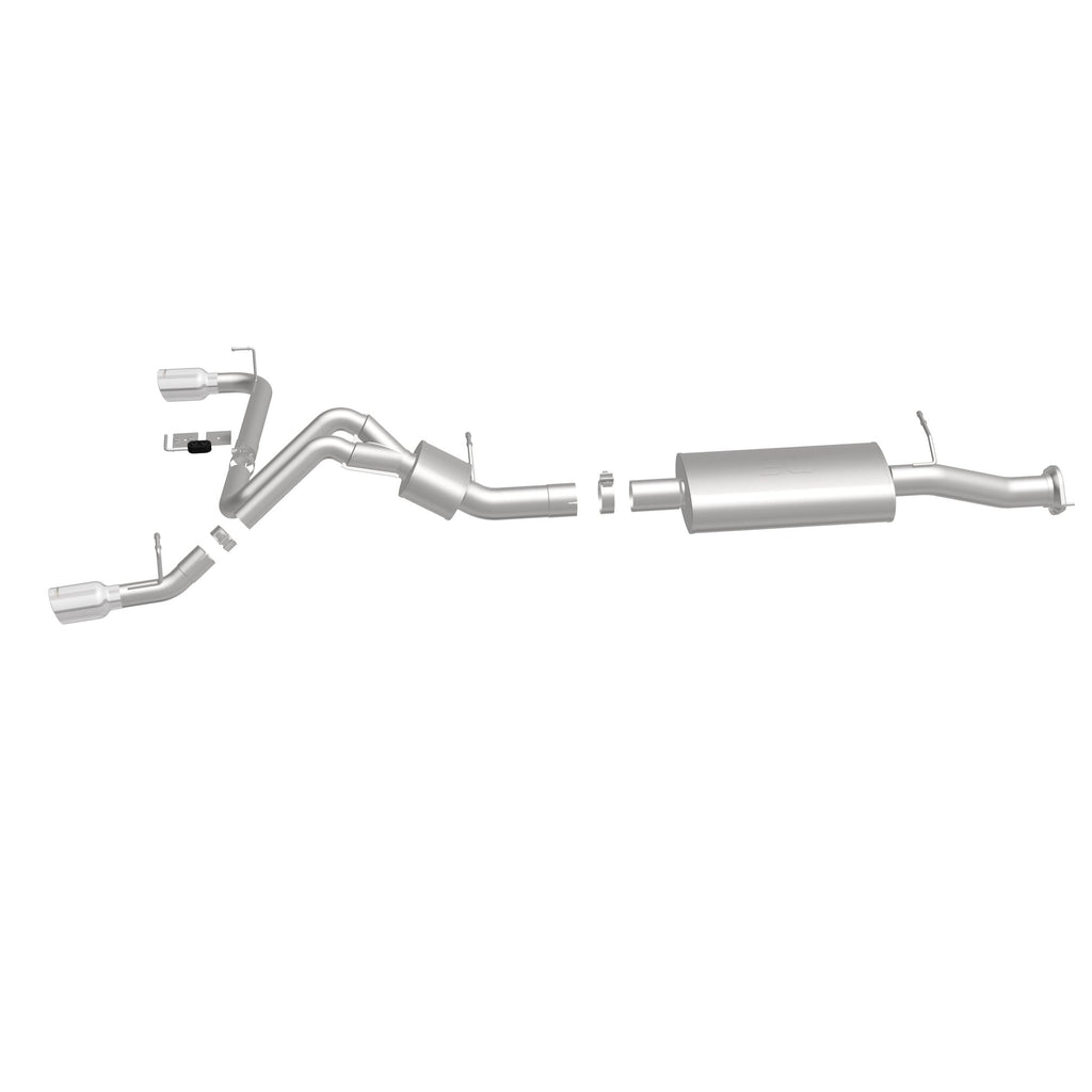 MagnaFlow Exhaust Products 16772 Street Series Polished Cat-Back System for Select Hummer H2