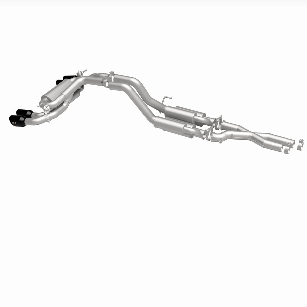 MagnaFlow Exhaust Products 19598 Street Series Black Chrome Cat-Back System for Select Jeep Wrangler