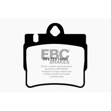 Load image into Gallery viewer, 01-02-Mercedes-Benz-Cl55-Amg-5.5-Redstuff-Rear-Brake-Pads
