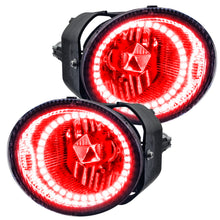 Load image into Gallery viewer, 01-02-Nissan-Frontier-Pre-Assembled-Led-Halo-Fog-Lights--Red