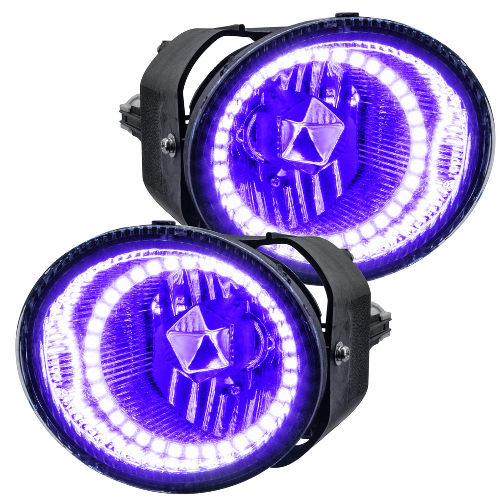 01-02-Nissan-Frontier-Pre-Assembled-Led-Halo-Fog-Lights--UvPurple