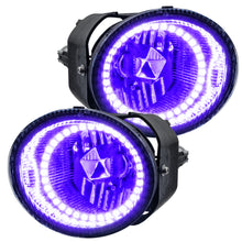 Load image into Gallery viewer, 01-02-Nissan-Frontier-Pre-Assembled-Led-Halo-Fog-Lights--UvPurple