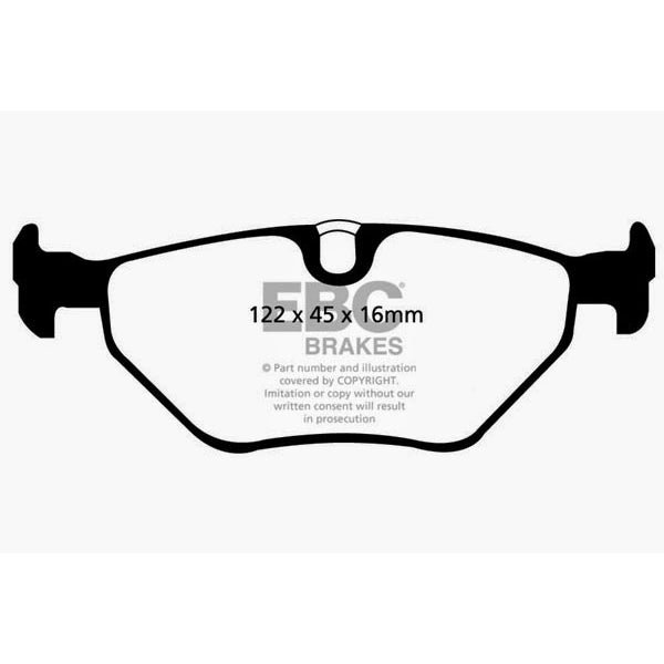 01-03-Bmw-525I-2.5-(E39)-Redstuff-Rear-Brake-Pads