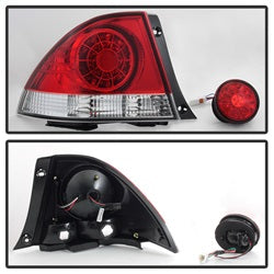 01-03-Lexus-Is300-Led-Tail-Lights---Red-Clear-Alt-Yd-Lis300-Led-Set-Rc