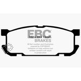 EBC DP31453C Redstuff Ceramic Low Dust Brake Pads