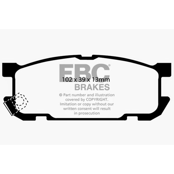 01-03-Mazda-Miata-Mx5-1.8-(Sports-Suspension)-Ultimax2-Rear-Brake-Pads