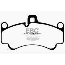 Load image into Gallery viewer, 01-03-Porsche-911-(996)-(Cast-Iron-Rotor-Only)-3.6-Twin-Turbo-Gt2-Yellowstuff-Front-Brake-Pads