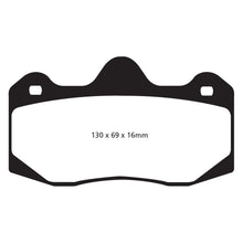 Load image into Gallery viewer, 01-04-Aston-Martin-Vanquish-5.9-(Ap-Caliper)-Yellowstuff-Rear-Brake-Pads
