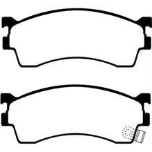 Load image into Gallery viewer, 01-04-Mazda-Protege-2.0-(Rear-Drums)-Greenstuff-Front-Brake-Pads