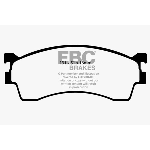 01-04-Mazda-Protege-2.0-(Rear-Drums)-Yellowstuff-Front-Brake-Pads