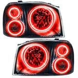 Oracle Lighting 8905-003 SMD Pre-Assembled Headlights, Triple Halo, Red