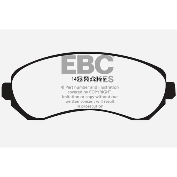 01-05-Buick-Rendezvous-3.4-2Wd-Ultimax2-Front-Brake-Pads