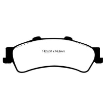 Load image into Gallery viewer, 01-05-Cadillac-Deville-4.6-Hd-Yellowstuff-Rear-Brake-Pads