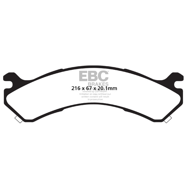 01-05-Chevrolet-Silverado-3500-(2Wd)-Ultimax2-Rear-Brake-Pads