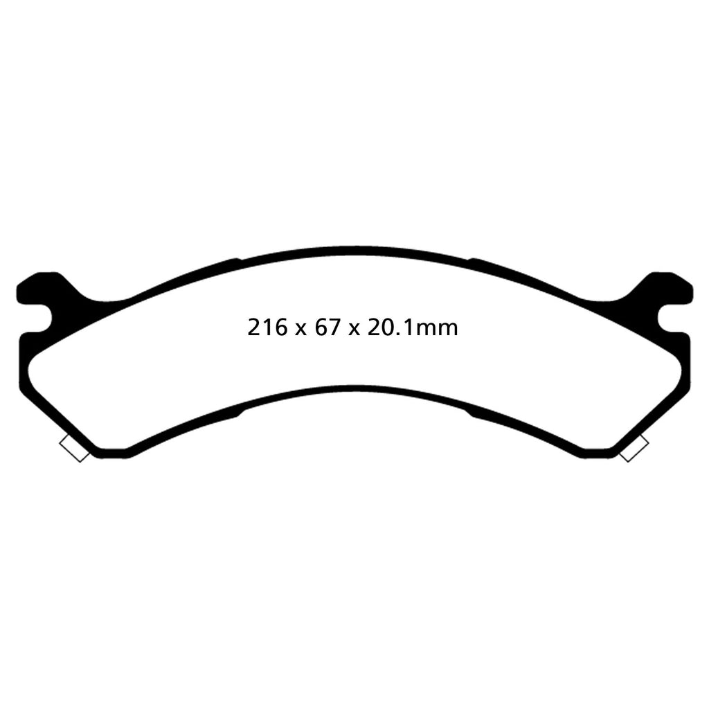 01-05-Chevrolet-Silverado-3500-(2Wd)-Yellowstuff-Rear-Brake-Pads