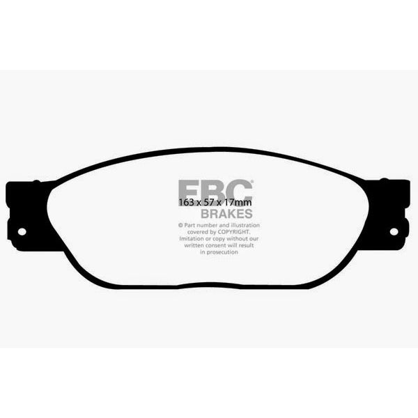 01-05-Ford-Thunderbird-3.9-Greenstuff-Front-Brake-Pads