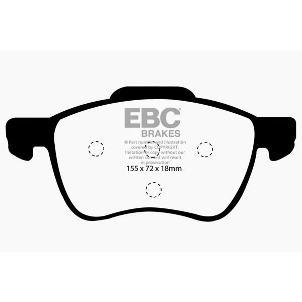 01-05-Volvo-S60-2.3-Turbo-T5-Greenstuff-Front-Brake-Pads