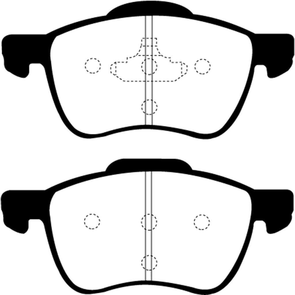 01-05-Volvo-S60-2.3-Turbo-T5-Greenstuff-Front-Brake-Pads
