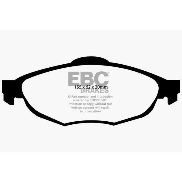 01-06-Chrysler-Sebring-Sedan-2.4-Redstuff-Front-Brake-Pads