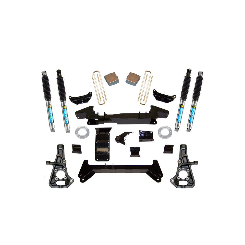 01-10-Chevy-SilvGmc-Sierra-2500Hd3500-4Wd-6In-Lift-Kit---Knuckle-Kit-W-Bilstein-Shocks