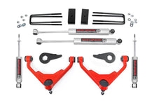 Load image into Gallery viewer, Rough Country 8596N2RED Suspension Lift Kit w/Shocks for Select Chevrolet Silverado 2500, Chevrolet Silverado HD, Chevrolet Silverado 3500, Chevrolet Silverado HD, Chevrolet Suburban 2500, GMC Sierra 2500, GMC Sierra HD, GMC Sierra 3500, GMC Sierra HD,