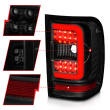 Load image into Gallery viewer, 01-11-Ford-Ranger-Led-Taillights---Black-Housing-W-Smoke-Lens--Light-Bar