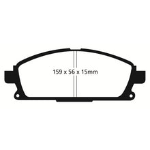 Load image into Gallery viewer, 01-Infiniti-Q45-4.1-Ultimax2-Front-Brake-Pads