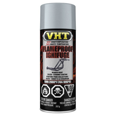 VHT Paint CSP106 Flameproof™ Coating, Flat, Silver, 312 g