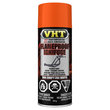 VHT Paint CSP114 Flameproof™ Coating, Flat, Orange - 312g