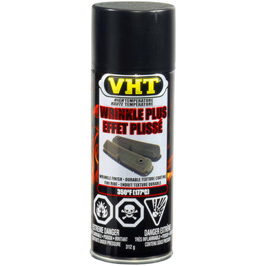VHT Paint CSP201 Wrinkle Plus, Flat, Black - 312g