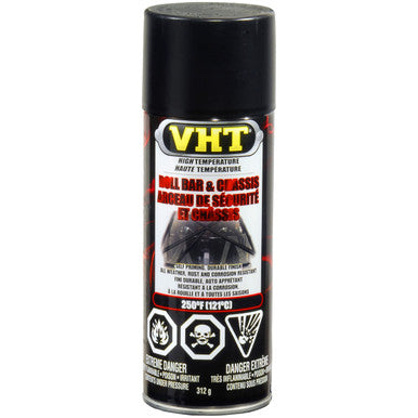 VHT Paint CSP671 Roll Bar & Chassis Paint, Satin, Black - 312g