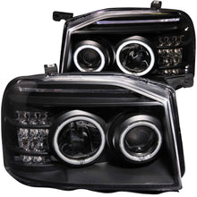 Load image into Gallery viewer, 0104-Nissan-PathfinderFrontier-Black-Projectors-Headlights-DriverPassenger