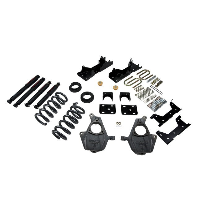 0106-Gm-SilveradoSierra-(Std-Cab)-4-Or-5-F6-R-W-Nd2-Shocks-Lowering-Kit