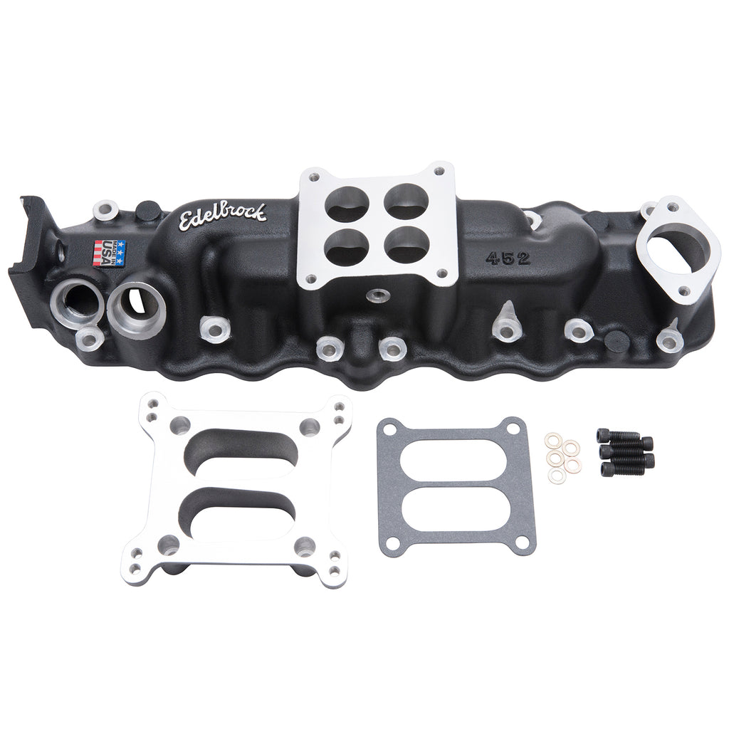 Edelbrock 11073 Engine Intake Manifold for Select Ford 1 Ton Pickup, Ford 1/2 Ton Pickup, Ford 3/4 Ton Pickup, Ford Club, Ford Country Sedan, Ford Country Squire, Ford Courier Sedan Delivery, Ford Crestline, Ford Custom, Ford Customline, Ford Deluxe,
