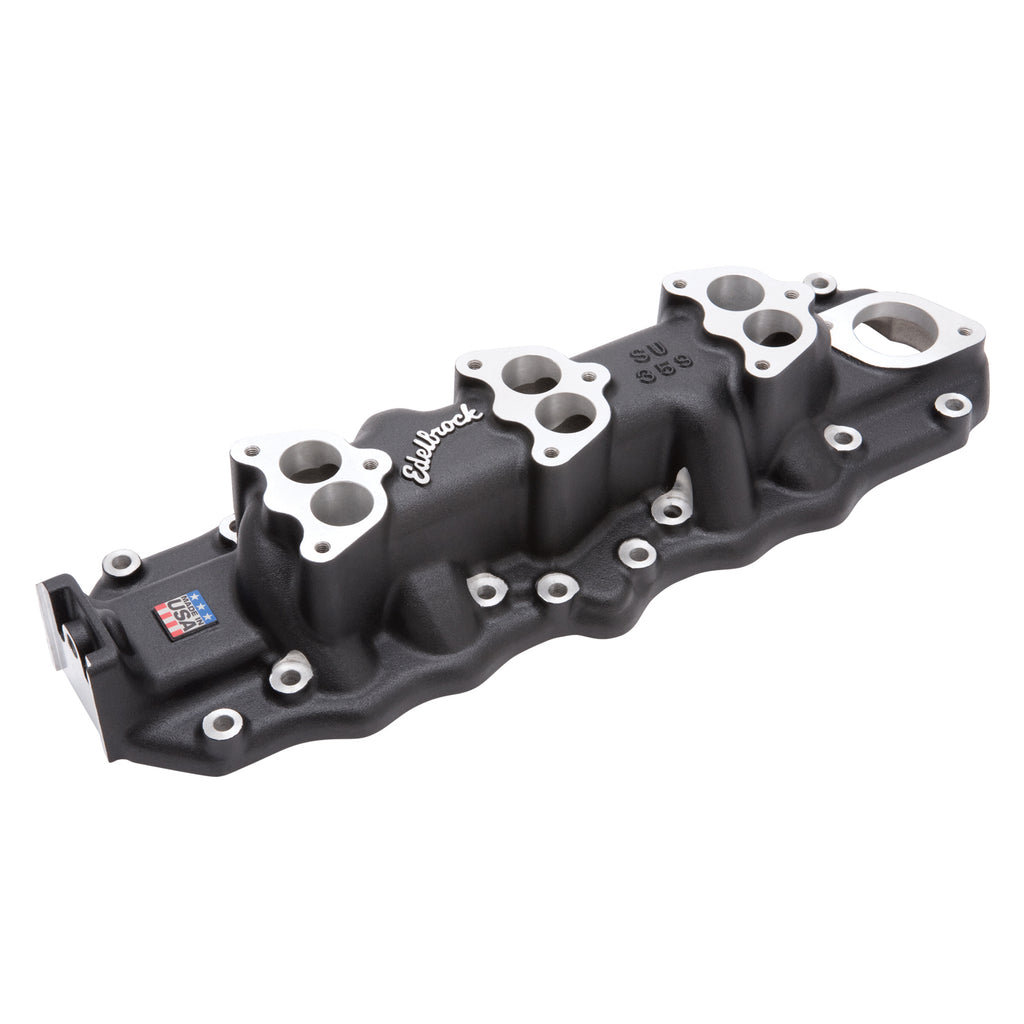 Edelbrock 11083 Engine Intake Manifold for Select Ford 1 Ton Pickup, Ford 1/2 Ton Pickup, Ford 3/4 Ton Pickup, Ford Club, Ford Country Sedan, Ford Country Squire, Ford Courier Sedan Delivery, Ford Crestline, Ford Custom, Ford Customline, Ford Deluxe,