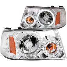 Load image into Gallery viewer, 0111-Ranger-1-Pc.-Projector-Halo-Chrome-Clear-Amber(Ccfl)Headlights-DrivePass