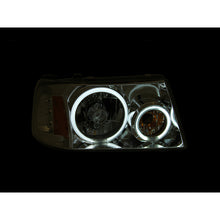 Load image into Gallery viewer, 0111-Ranger-1-Pc.-Projector-Halo-Chrome-Clear-Amber(Ccfl)Headlights-DrivePass