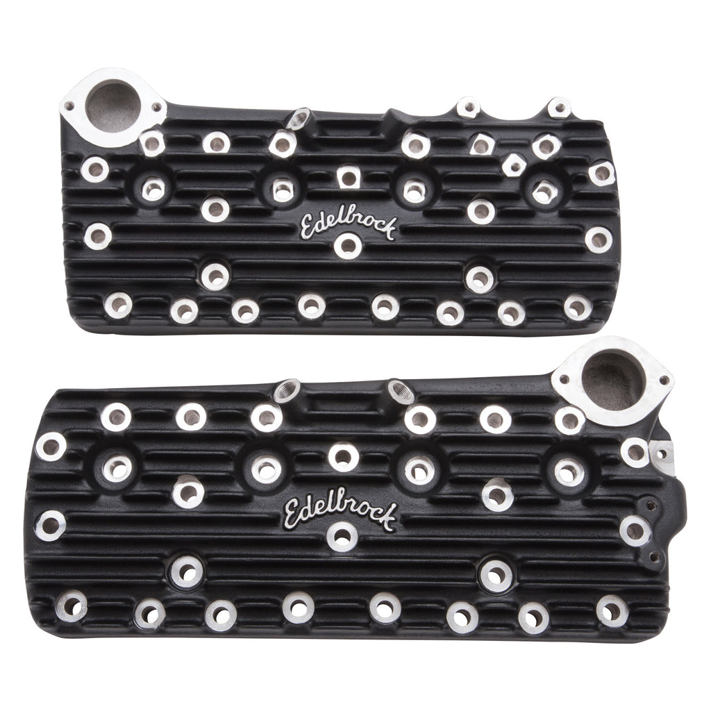 Edelbrock 11153 Engine Cylinder Head for Select Ford Club, Ford Country Sedan, Ford Country Squire, Ford Courier Sedan Delivery, Ford Crestline, Ford Custom, Ford Customline, Ford Deluxe, Ford F-1, Ford F-100, Ford F-2, Ford F-250, Ford F-3, Ford F-350,