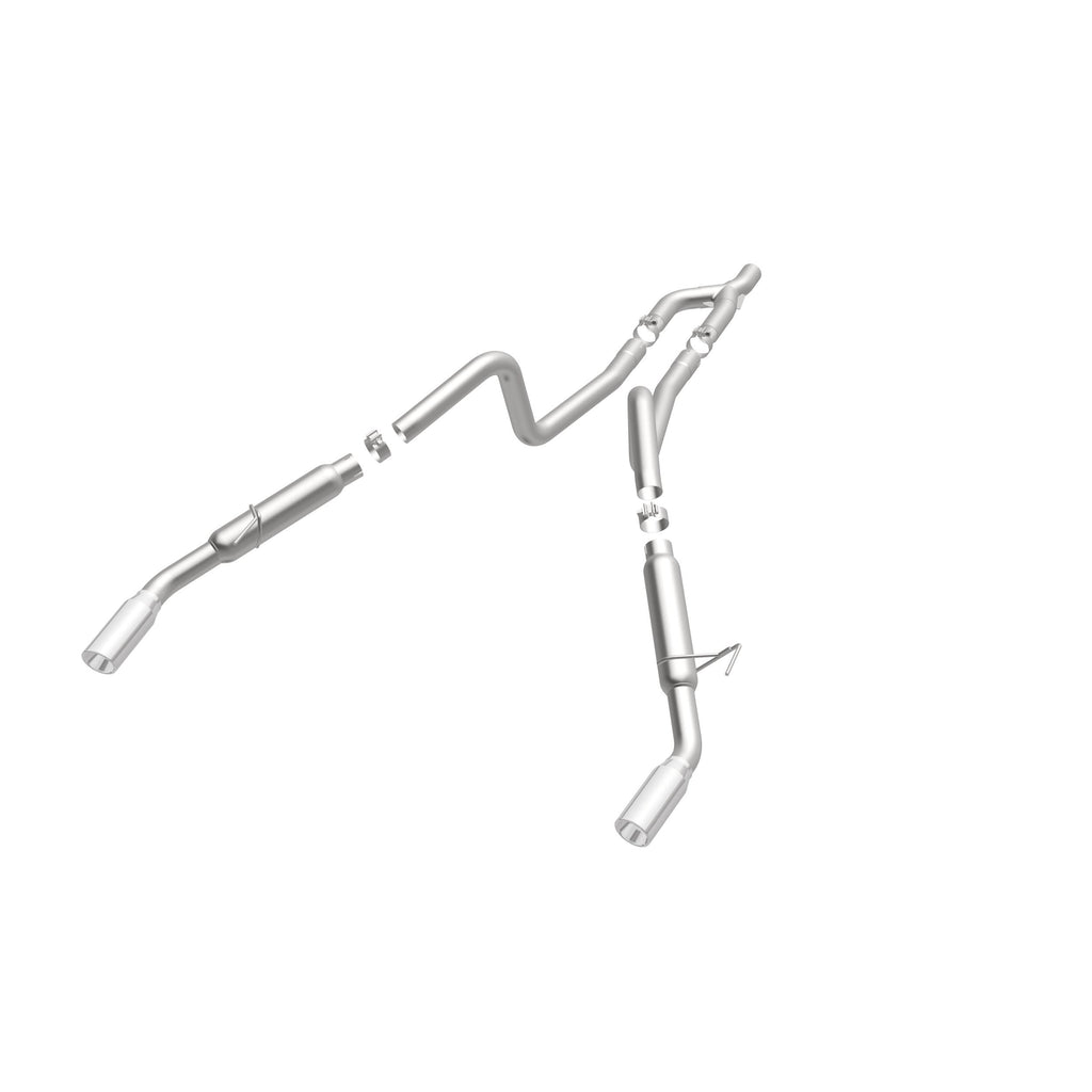 MagnaFlow Exhaust Products 16605 Competition Series Stainless 2.5 in Cat-Back for Select Ford Mustang