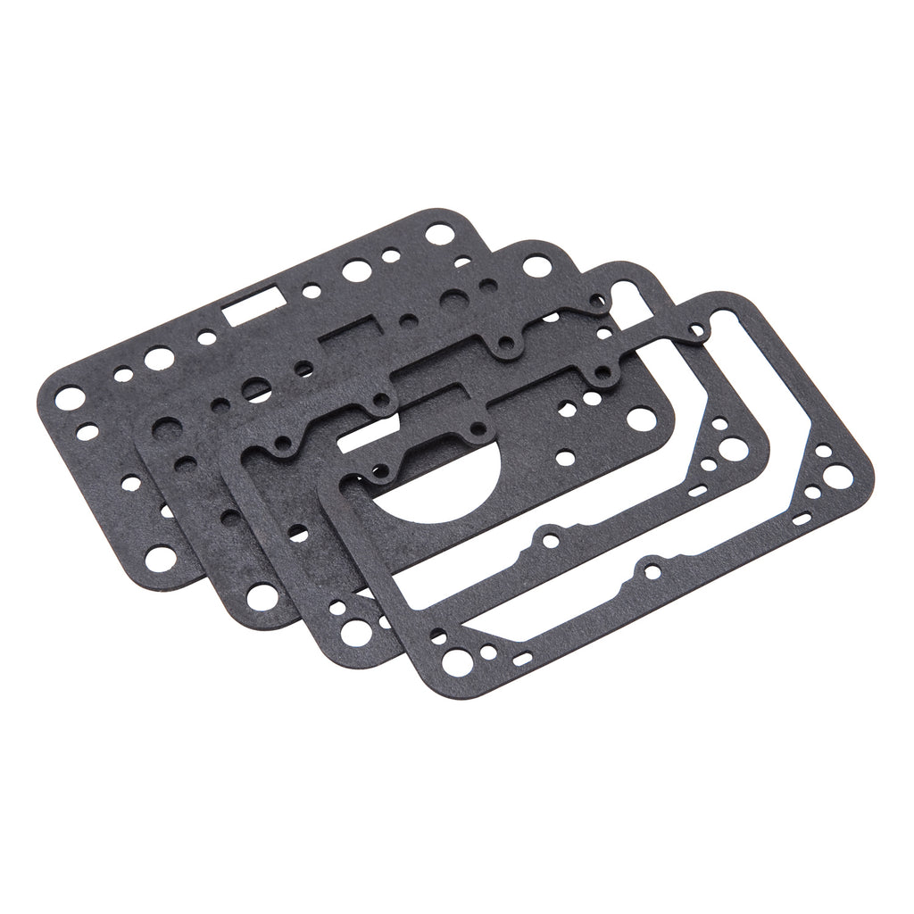 Edelbrock 12370 Metering Block & Fuel Bowl Gaskets for 2300, 4150, 4160, 4165 & some 4500 for Select AC 428, AC Shelby Cobra, American Motors AMX, American Motors Ambassador, American Motors American, American Motors Classic, American Motors Hornet,