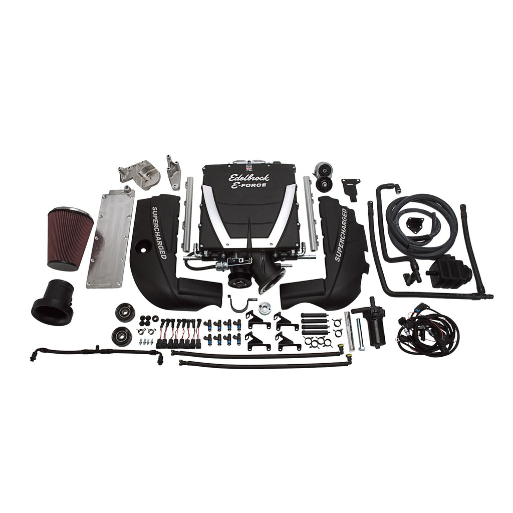 Edelbrock 15400 Edelbrock Universal Supercharger for LS3/L92 Swap w/Corvette Offset - No Tune