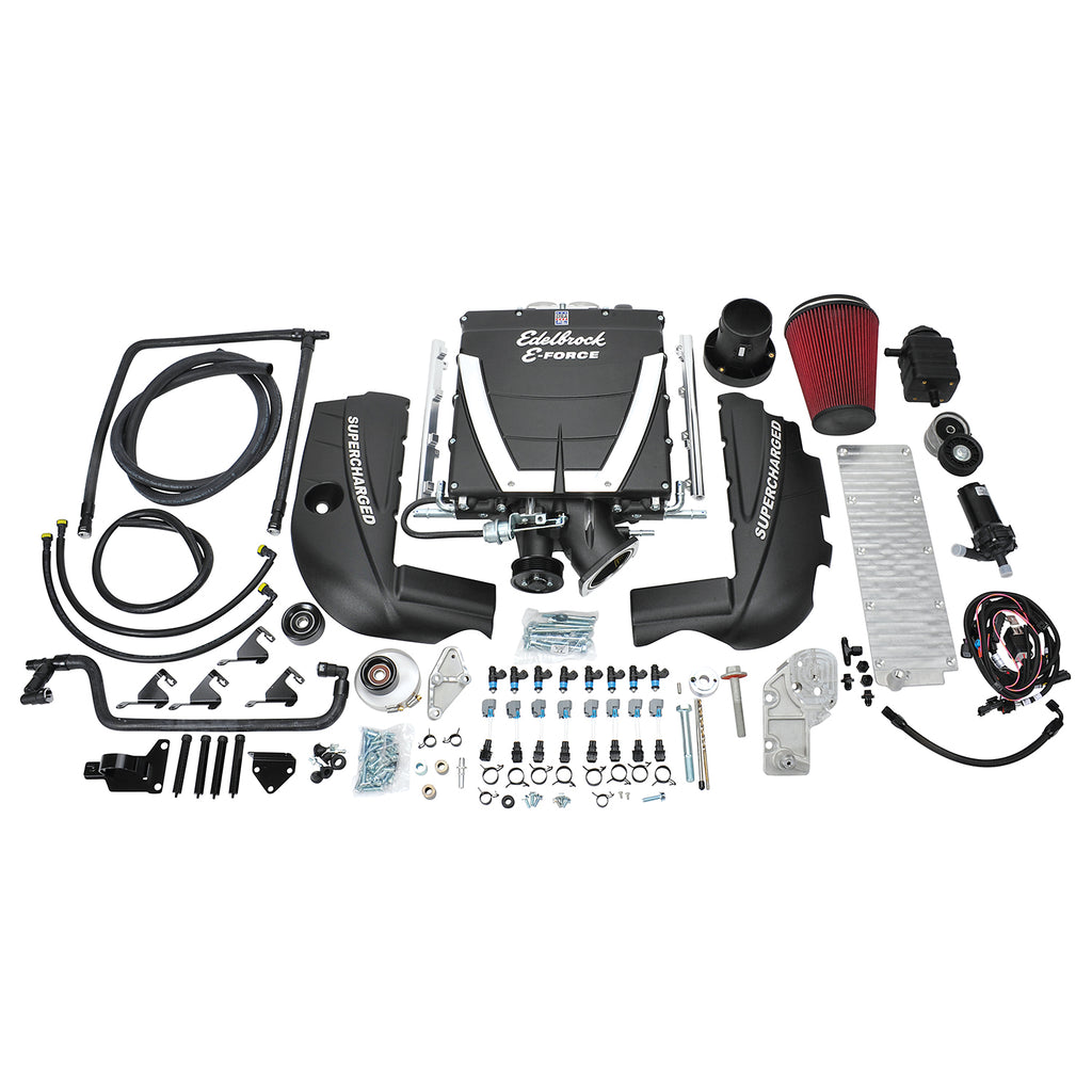 Edelbrock 15420 E-Force Universal Supercharger for LS3/L92 w/1998-02 Camaro Offset