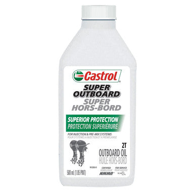 Castrol CAS0154747 Super Outboard 2 Stroke Engine Oil - 500mL