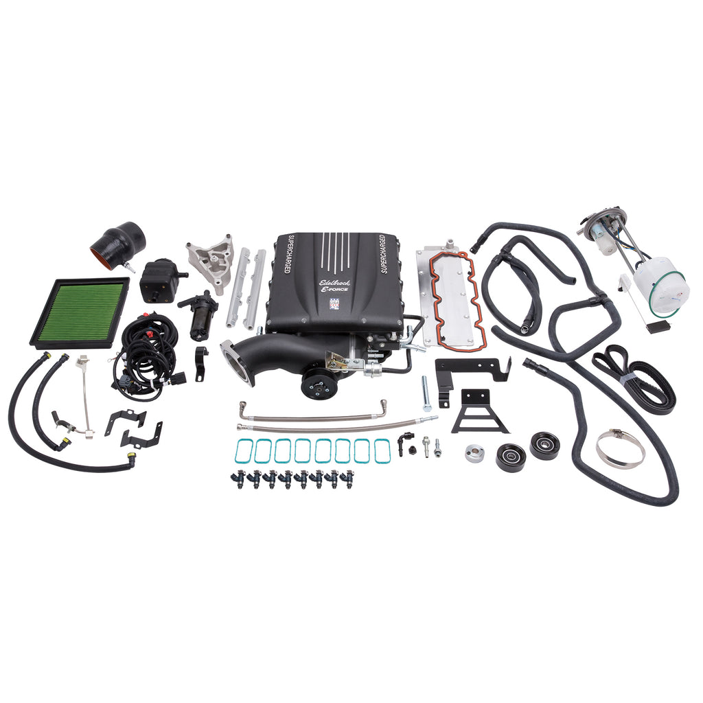 Edelbrock 15610 Supercharger Kit for Select Chevrolet Silverado HD, GMC Sierra HD