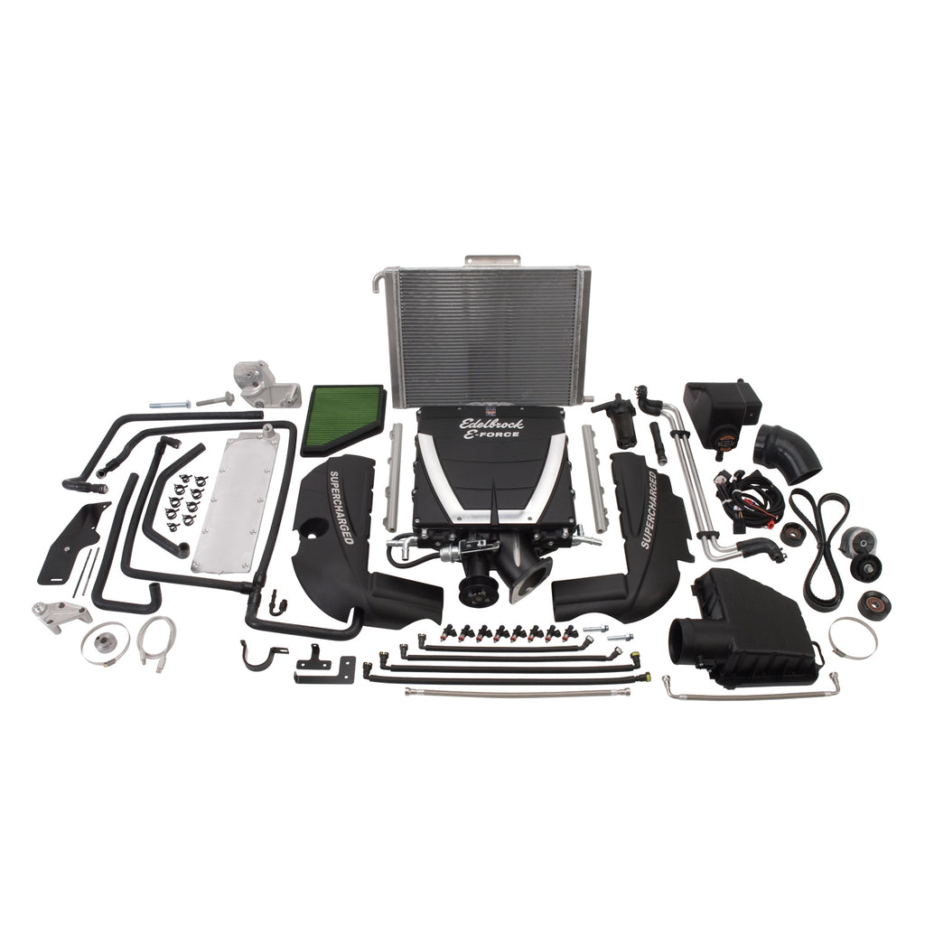 Edelbrock 15620 E-Force Supercharger for 2010-15 Camaro SS L99 Auto Trans (no Tune) for Select Chevrolet Camaro
