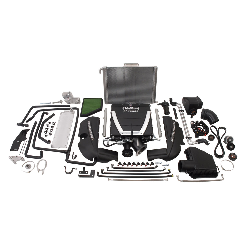 Edelbrock 15630 E-Force Supercharger for 2010-15 Camaro SS LS3 Manual Transmission (no Tune) for Select Chevrolet Camaro