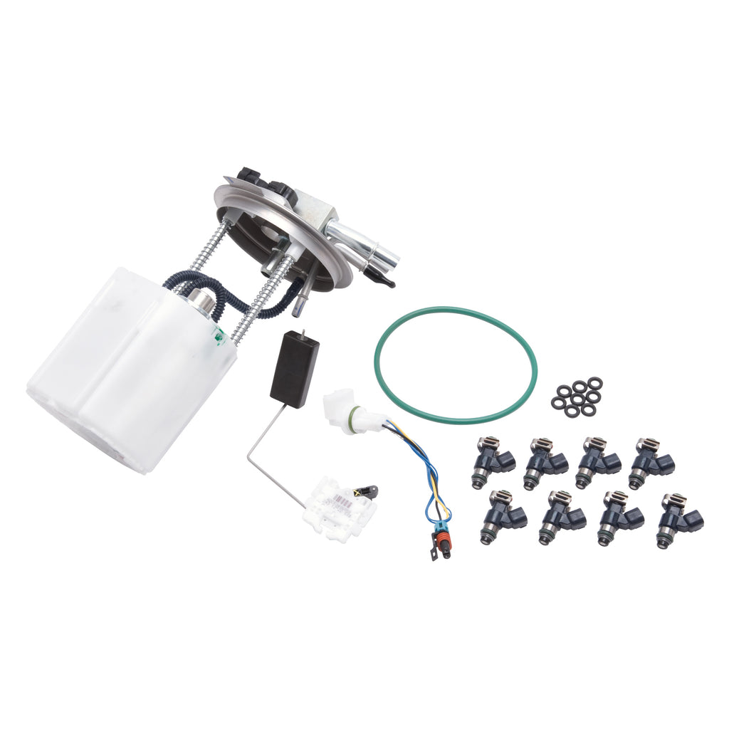 Edelbrock 15671 E-Force Supplemental Fuel Pump Kit 2007-09 GM SUV with Short Wheel Base 6.2L for Select Chevrolet Tahoe, GMC Yukon